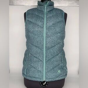 MOUNTAIN HARDWEAR “Q Shield 650 Down” Women’s Puffer Vest Jacket in Teal Aqua